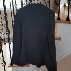 LOFT turtleneck gray sweater